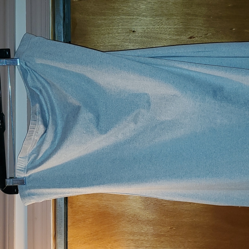 Silver maxi  Strapless tube dress size 3X